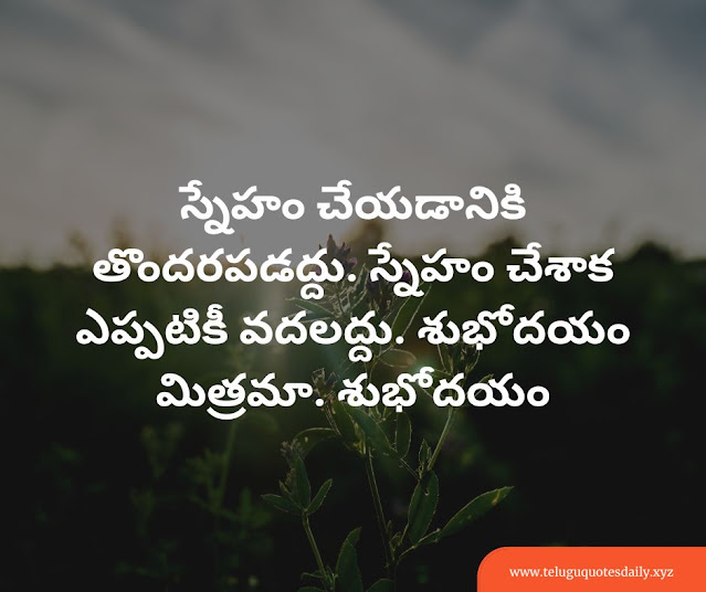 good morning quotes telugu for friends download