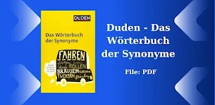 Free German Books: Duden - Das Wörterbuch der Synonyme (PDF)