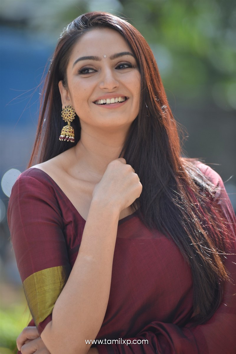Telugu Actress Ragini Dwivedi Saree