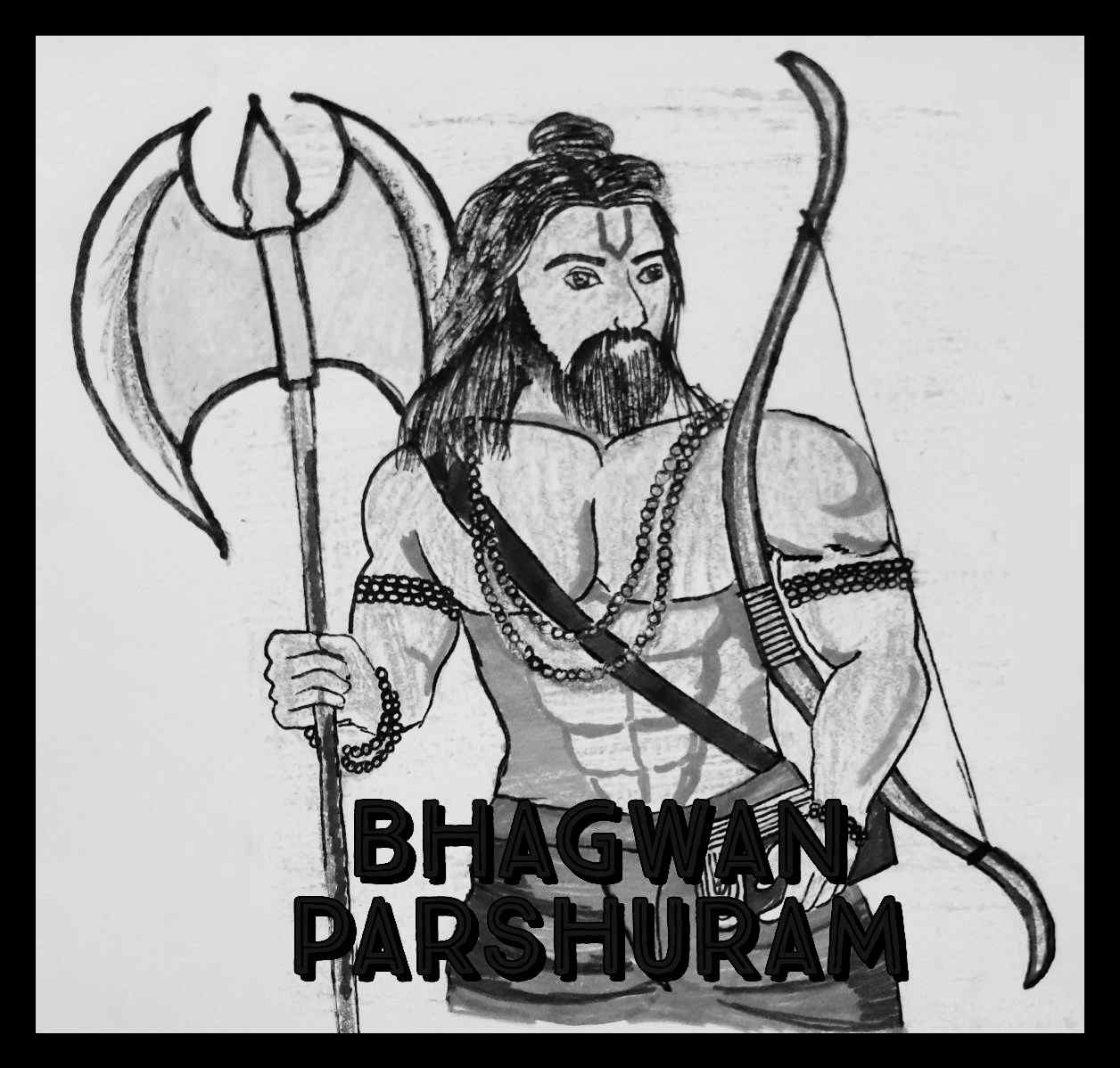 Sketch of Lord Parshuram