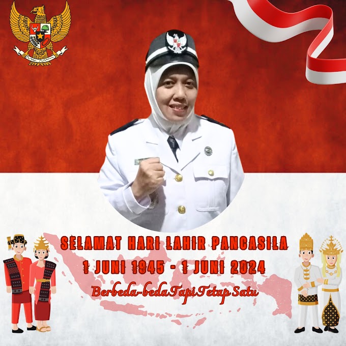 Selamat Hari Lahir Pancasila 1 Juni 1945 - 1 Juni 2024🇮🇩