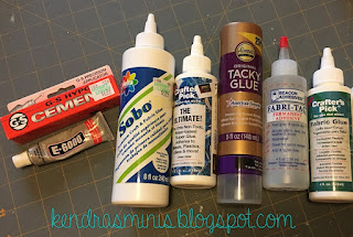 Kendra's Minis: How do you Glue That?