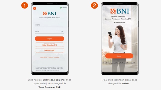  masyarakat semakin mudah mengakses layanan perbankan Cara Buka Rekening BNI Online Terbaru