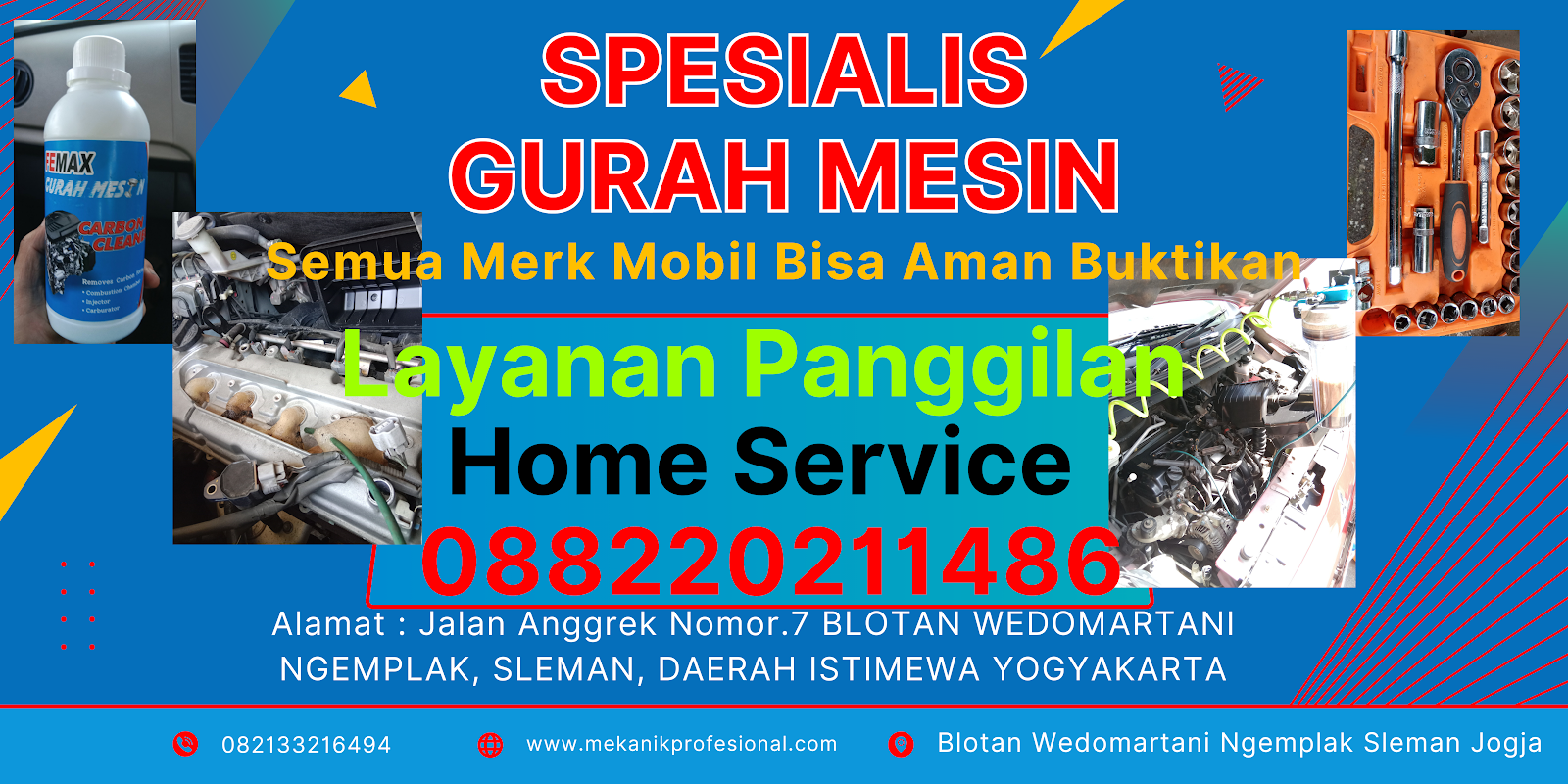 Gurah Mesin Profesional Spesialis Home Service 