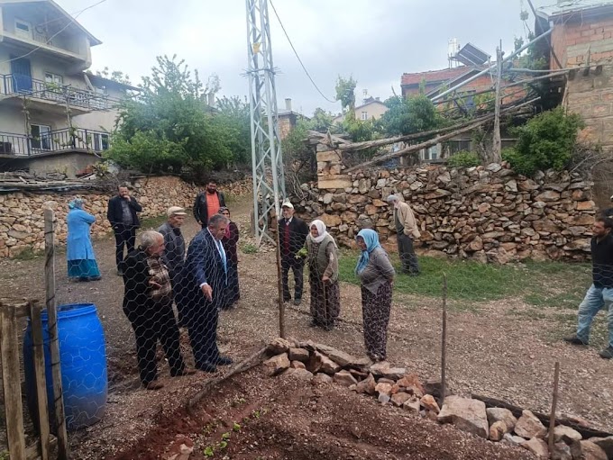 BAŞKAN NAZİF KARABULUT MAHALLELERE TEŞEKKÜR ZİYARETLERİNE BAŞLADI.