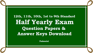 Mp board class 9th to 12th half yearly question paper 2021 pdf download
