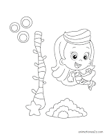 Molly coloring page