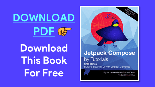Jetpack Compose by Tutorials