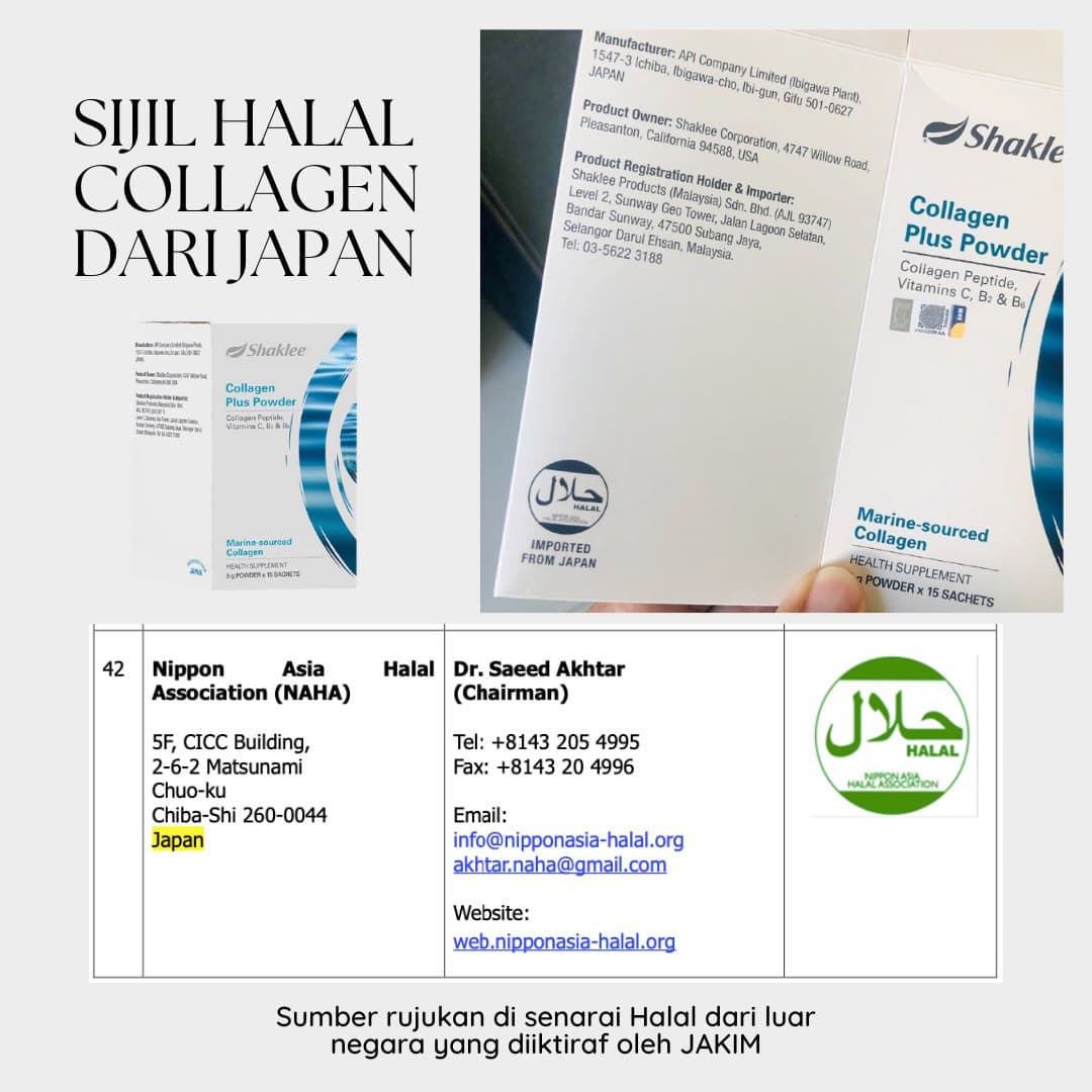 Sijil Halal Shaklee Tahun 2022