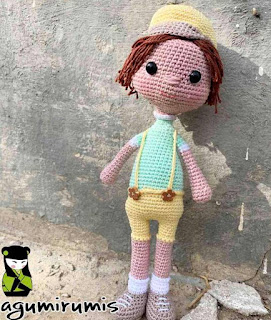 PATRON GRATIS MUÑECO AMIGURUMI 45504