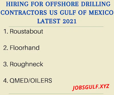 Hiring for offshore drilling contractors US Gulf of Mexico Latest 2021