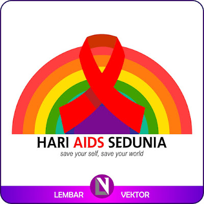 Logo Hari AIDS Sedunia