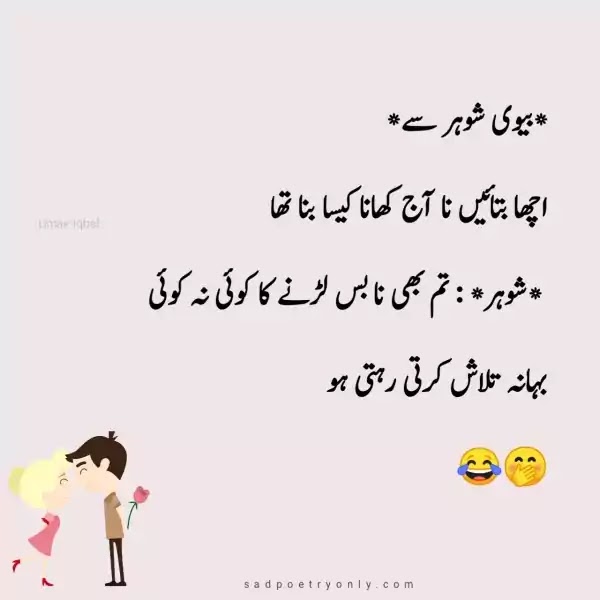 Urdu Biwi Aur Shohar Funny Jokes