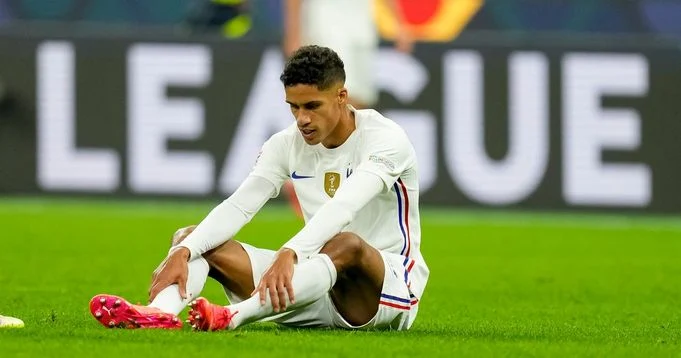Manchester United confirms Raphael Varane out 'for a few weeks with groin injury