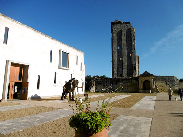 Entrance to the Museum of Prehistory, Le Grand Pressigny, Indre et Loire, France. Photo by Loire Valley Time Travel.