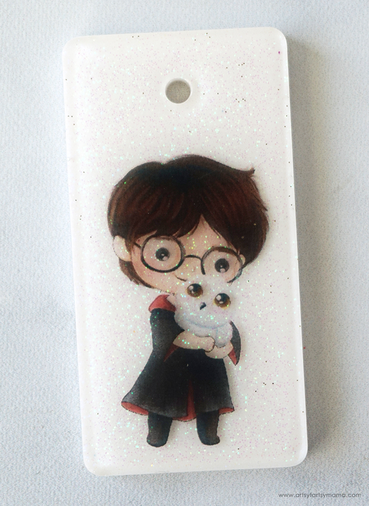 Harry Potter Resin Keychains