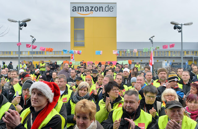 Amazon workers strike
