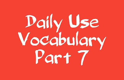 Daily Use Words With Hindi Meaning, Daily Use English Words With Hindi Meaning, 50 Common Words English to Hindi, Vocabulary Words With Meaning PDF