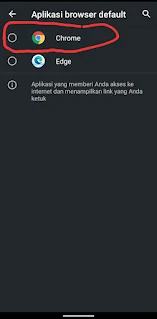 Cara Menjadikan Chrome Sebagai Default Browser di Android