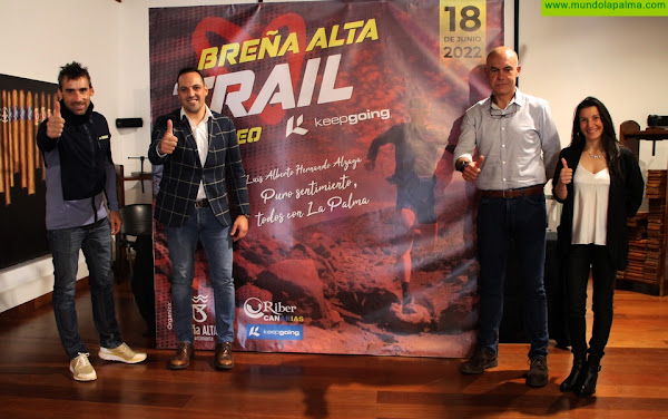 Luis Alberto Hernando participará en la Breña Alta Trail 2022 para solidarizarte con los afectados por el volcán