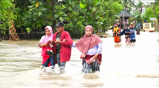 Banjir Rendam permukiman warga  