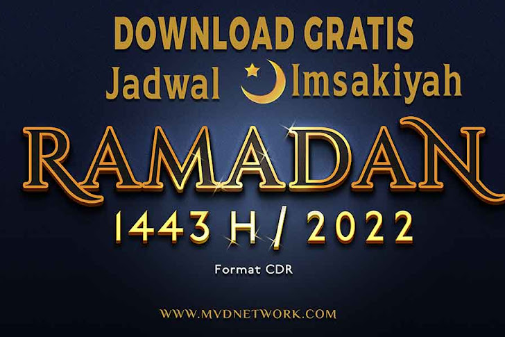 Download gratis jadwal Imsakiyah ramadhan 1433 hijriyah Tahun 2022 format cdr