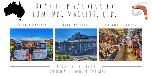 Road Trip Yandina ke Pasar Eumundi ~ Petualangan Luar Ruangan Tony dan Kim