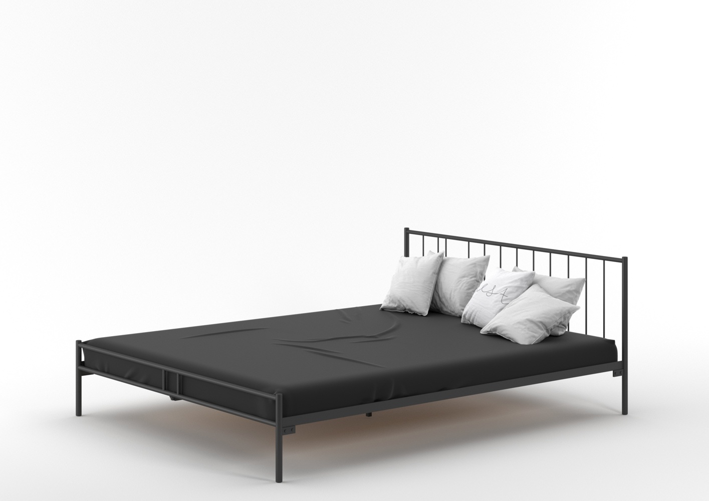łóżko metalowe Lak System Premium -- wzór 3J-W