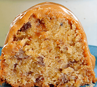 Brown Sugar Carmel Pound Cake