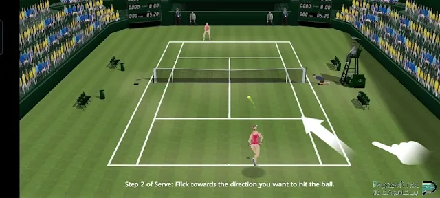 تحميل لعبة كرة التنس 3d للكمبيوتر