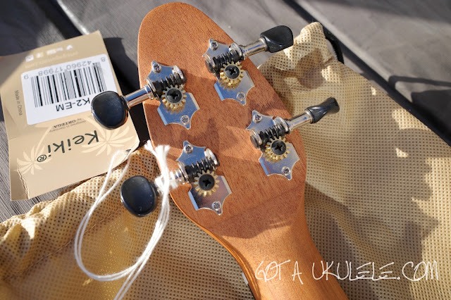 Keiki K2 Soprano Ukulele tuners