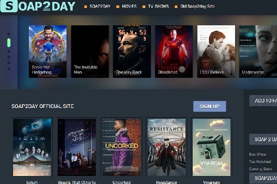 Soaptoday Illegal movies downloading website