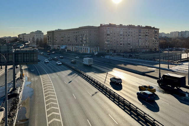 вид с Донбасской эстакады, Варшавское шоссе