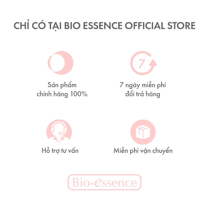 Mall Shop [ bioessence_vietnam ] [HB Gift] Băng Đô Tai Thỏ 3D Bio-Essence Siêu Xinh