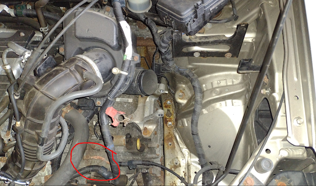 Honda Element driver side engine mount replacement
