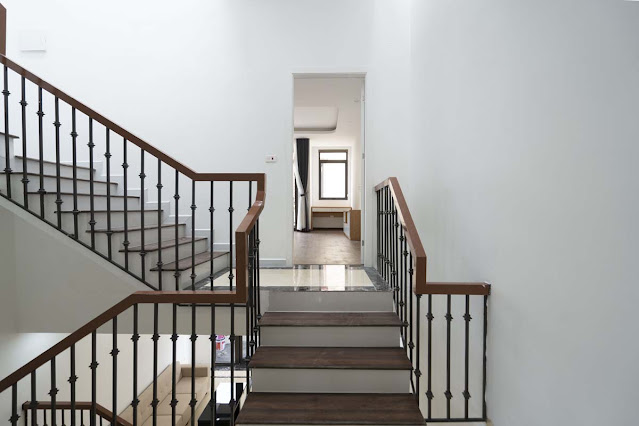 Thiết kế lệch tầng giúp giảm độ cao của các tầng tại sự mới mẻ trong thiết kế nhà