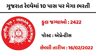 RRC Central Railway Recruitment 2022 | Apply Online 2422 Apprentice Vacancies @rrccr.com Last Date 16 February 2022