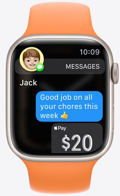 Apple Watch Series 7 texting