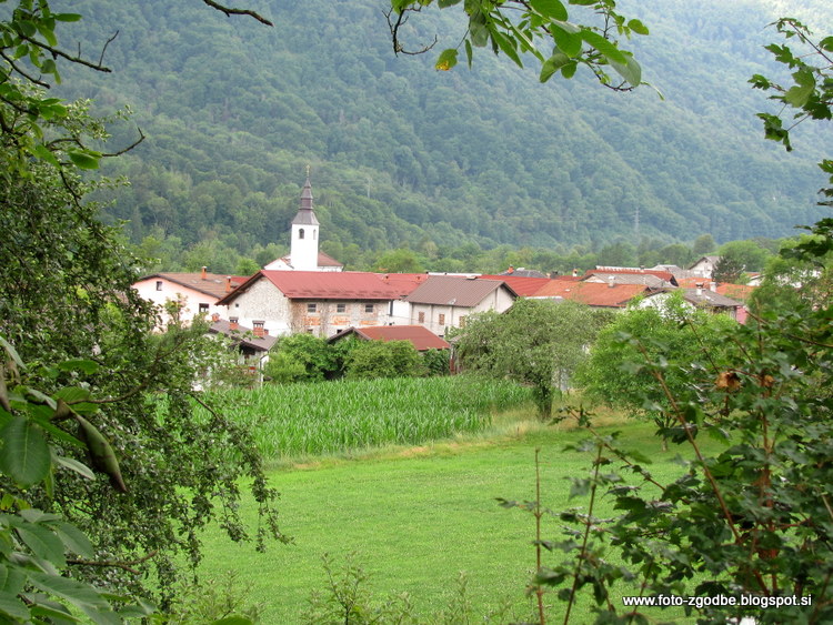 Slovenija, Primorska, Posočje, Kamno