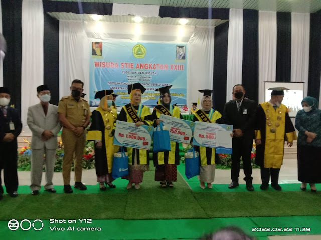 STIE Serelo Lahat Wisuda 66 Mahasiswa Pascasarjana Magister Manajemen Angkatan XXIII