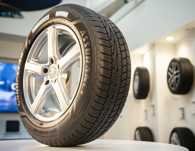 Goodyear desenvolve pneu com 70% de composição sustentável