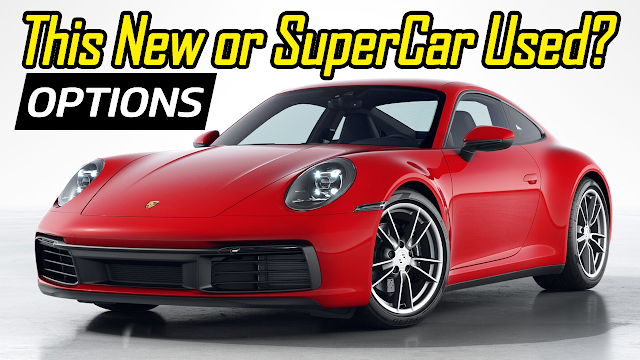 Used supercar options instead of a new porsche 992 carrera 2