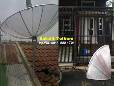 Parabola Jaring Satelit Telkom
