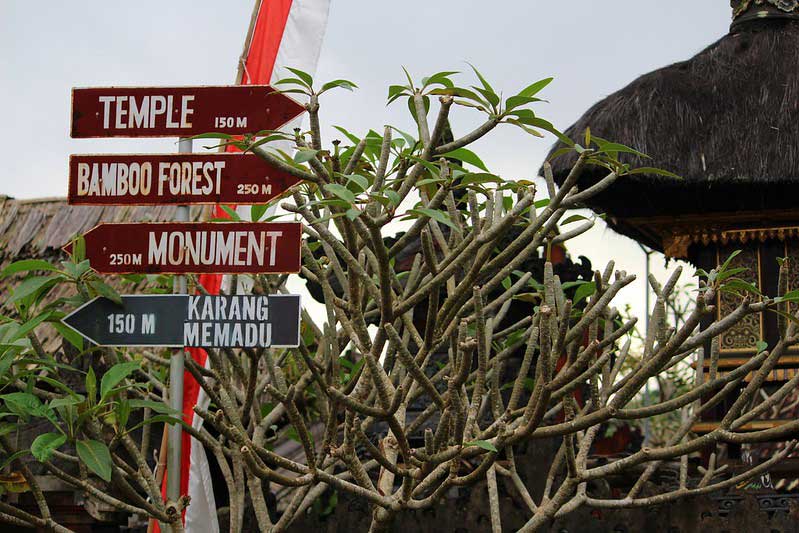 Rute Lokasi Desa Wisata Penglipuran Bangli