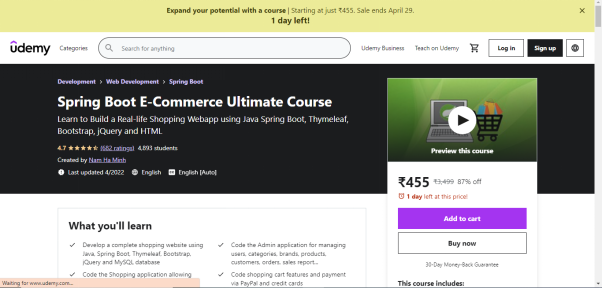 10 Best Courses to Learn E-commerce