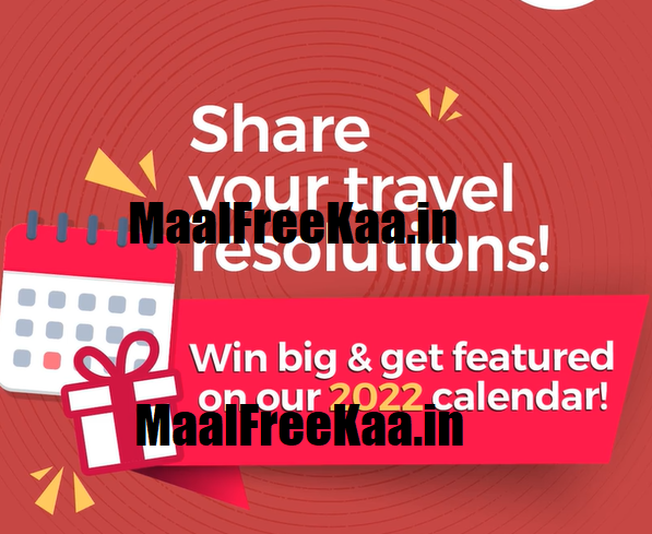 Share Your Travel New Year Resolution & Win New Year Calendar