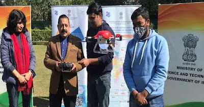 Indian StartUp "Botlabs" to fly 1,000 Drones during 'Beating Retreat' ceremony on Saturday evening.