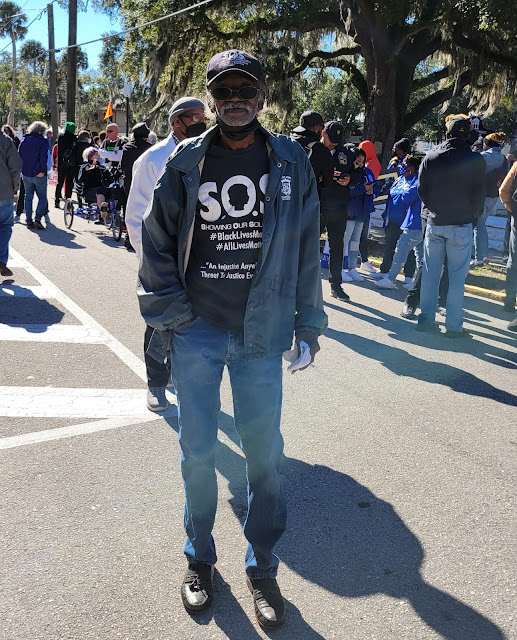 James Jackson civil rights activists silent march St. Augustine 2022
