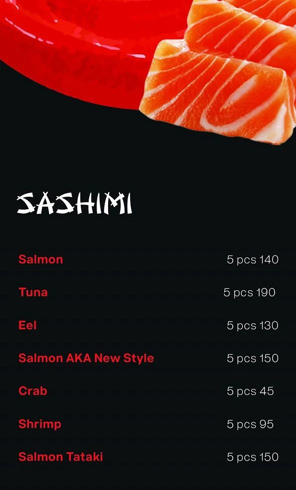 اسعار منيو وفروع ورقم «AKA Sushi» في مدينة الشروق