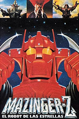 Póster película Mazinger Z, el robot de las estrellas